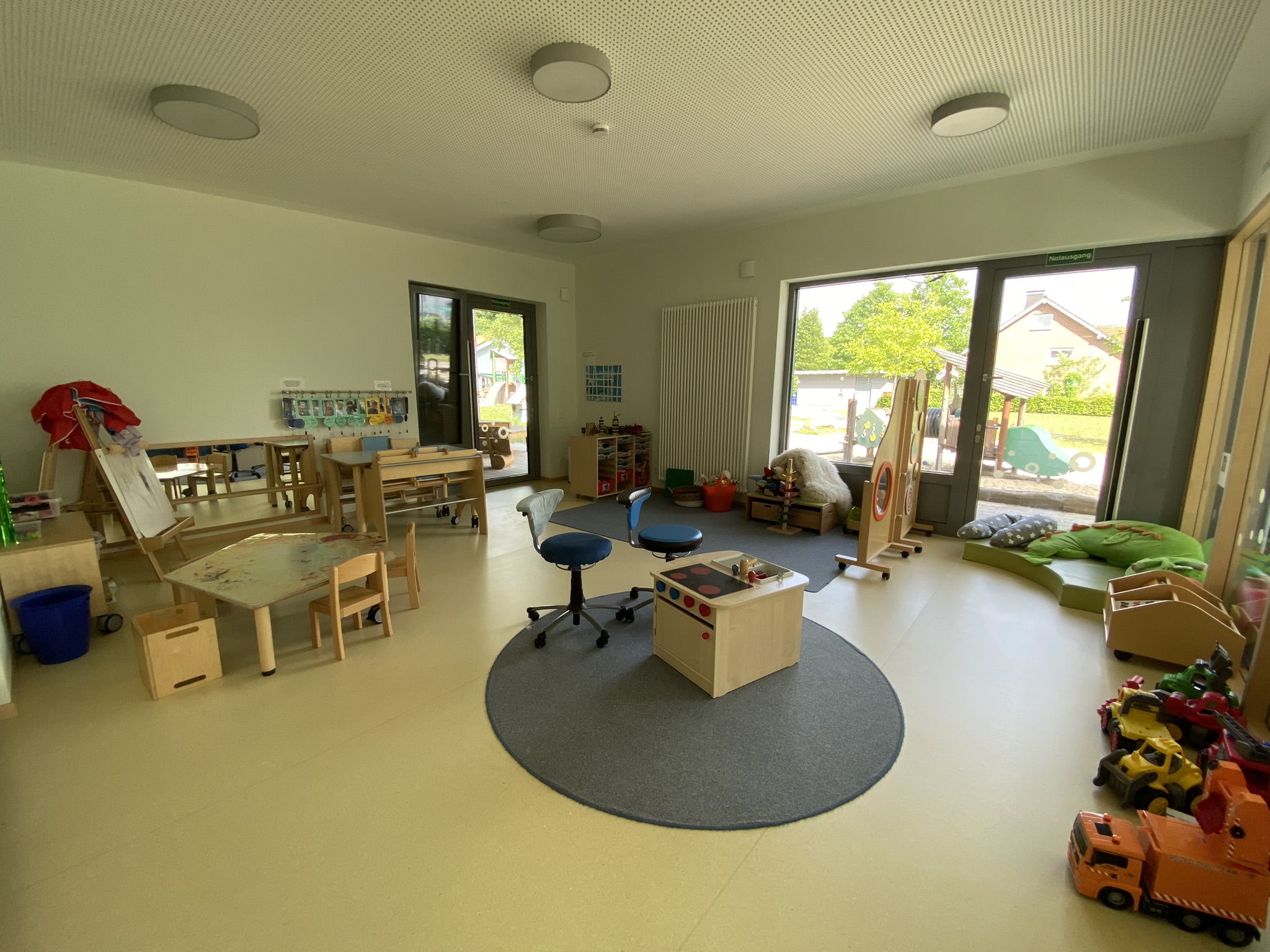 Gruppenraum für Kinder unter 2 Jahren